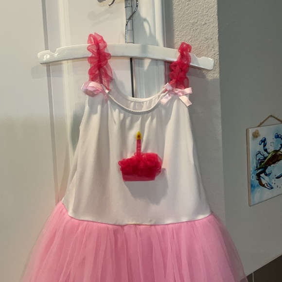 PRINCESS EXPRESSIONS GIRLS Sz M Birthday TuTu Dress - Picture 4 of 6